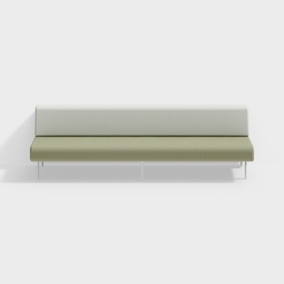 Urban Comfort Sofa 3D model