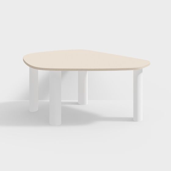 Streamlined Coffee Table 3D model