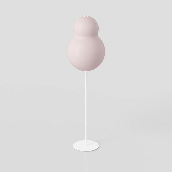 Stylish Cloud Lamp 3D model for Modern Spaces