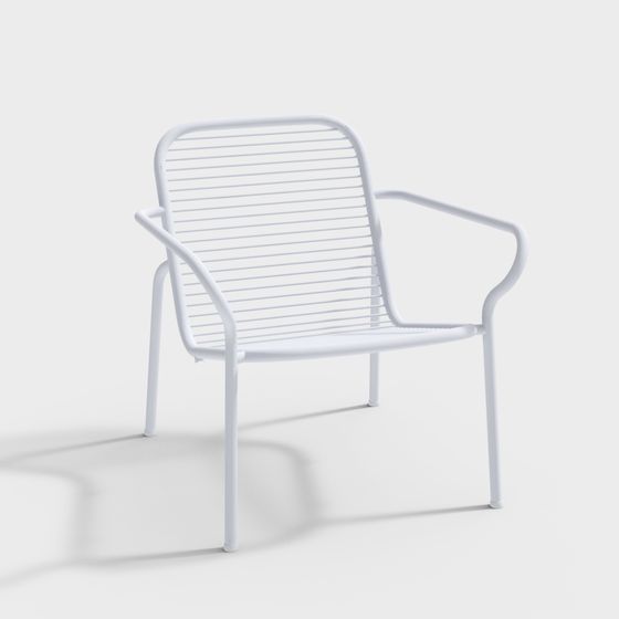 Modern Minimalist 3D Chair Model