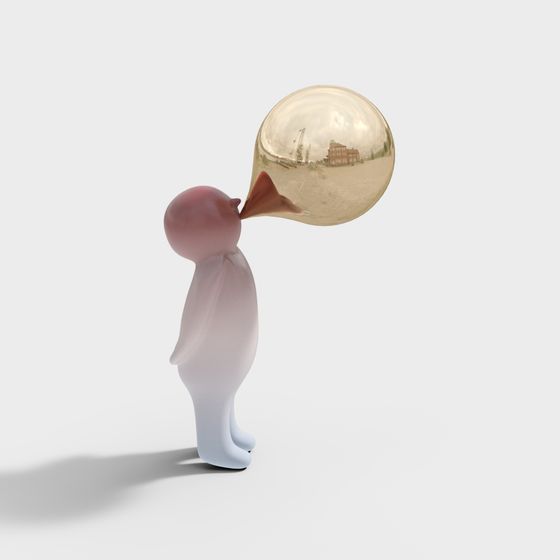 Bubble Dreamer 3D Model