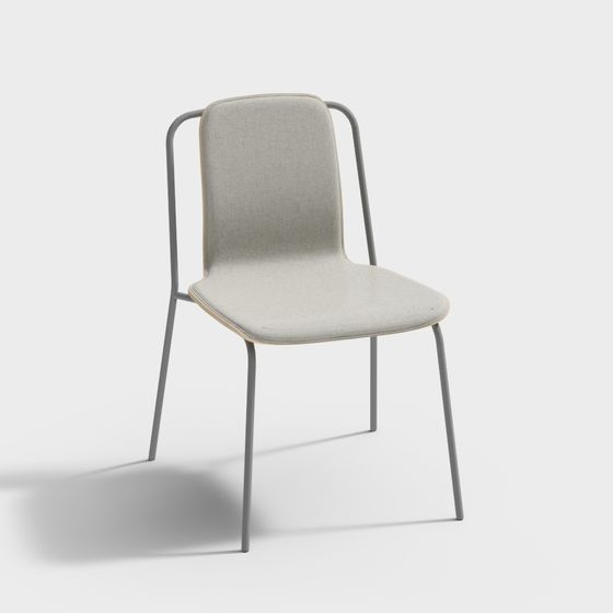 Modern Minimalist Chair 3D model