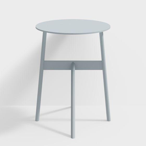 Minimalist Side Table 3D model