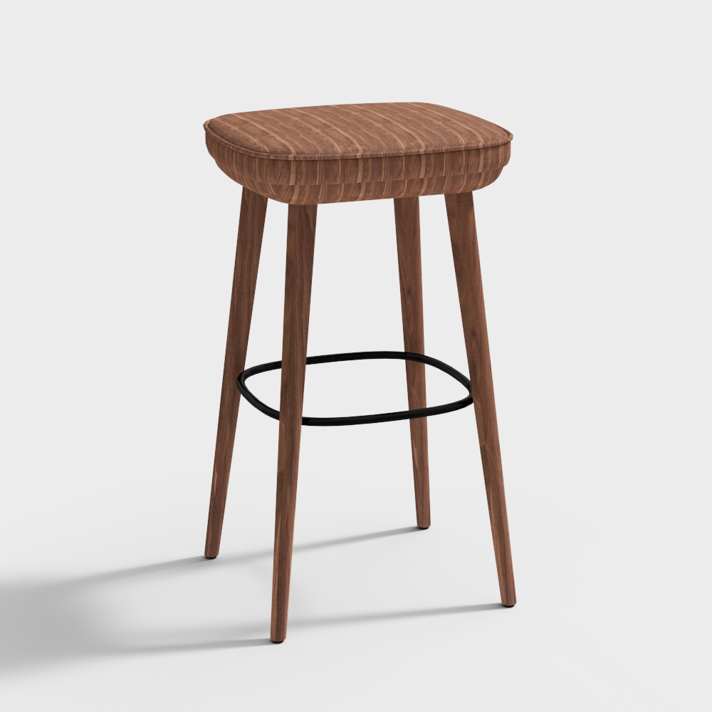 Walter Knoll Wooden bar stools