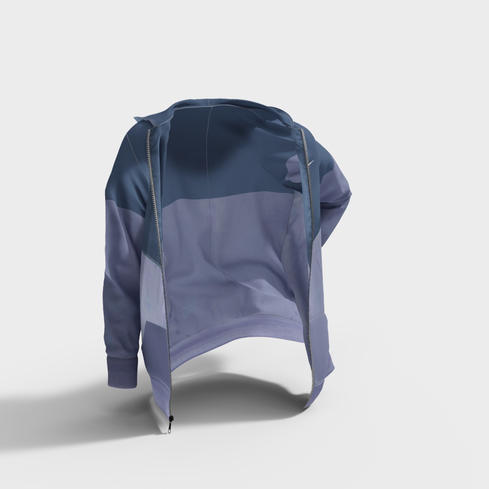 Stylish Low-Poly Hoodie 3D model for Creative Projects