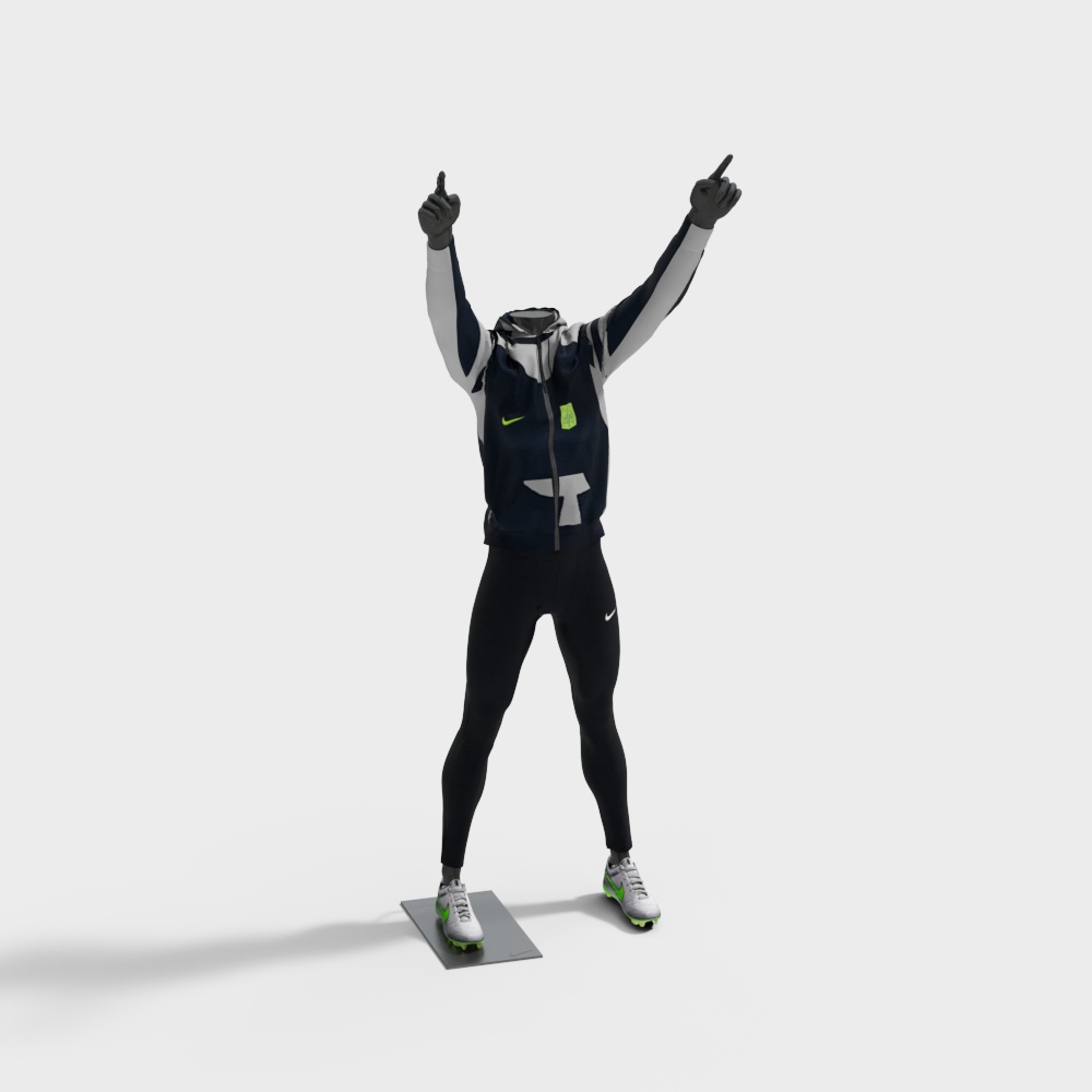 mô hình trang phục thể thao