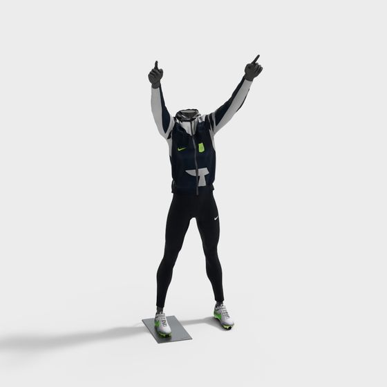 mô hình trang phục thể thao