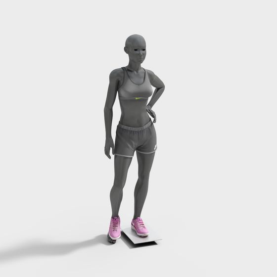 Vibrant Sports 3D Model for Modern Designs