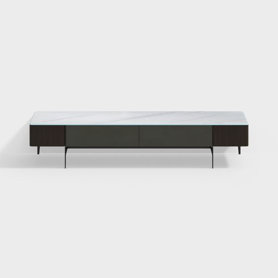Urban Living Room TV Cabinet 3D model