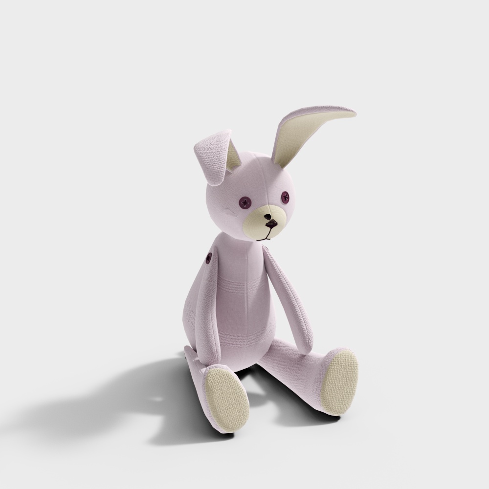 Pink bunny toy