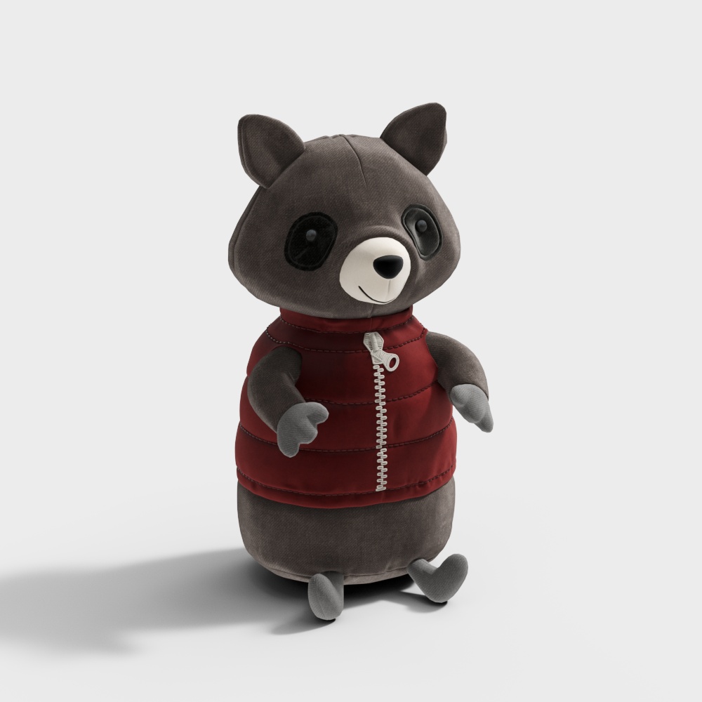 Charming Teddy the Bear 3D model