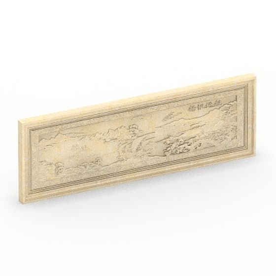 Sailing Boat 03 3D Model in White Finish