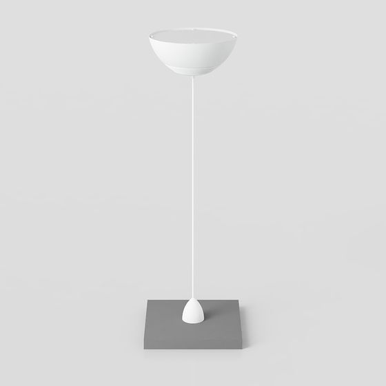 Modern Minimalist Low-Poly Lamp 3D model