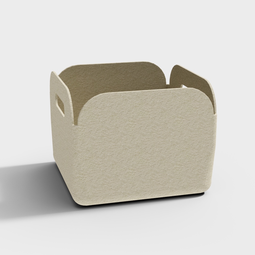 Lightweight Storage Basket 3D model