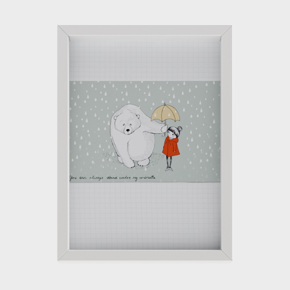 Children's room wall decoration painting