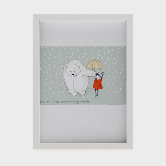 Guardian in the Rain 3D model