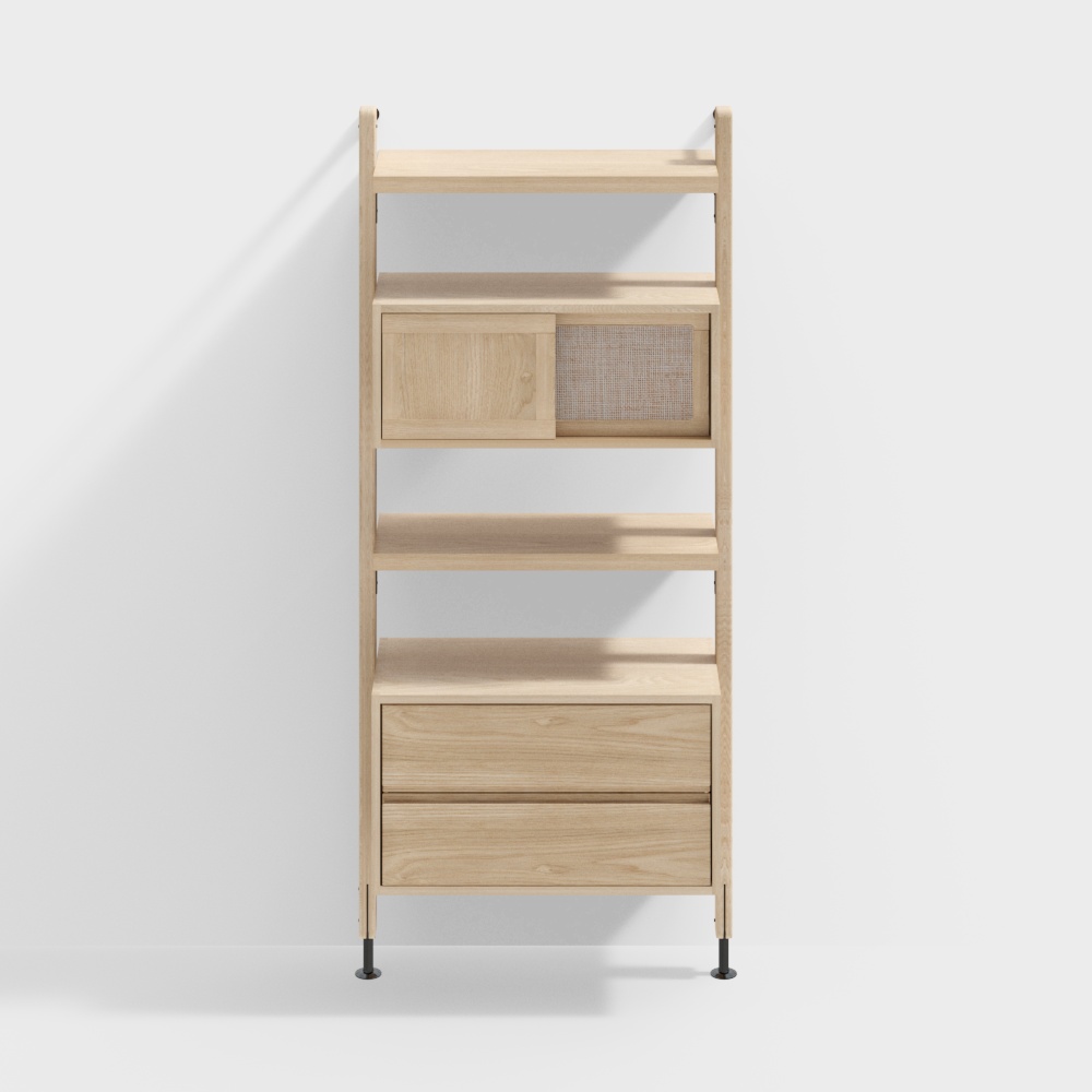 원주율 장인 - 원목 시리즈 - 5015S 책장