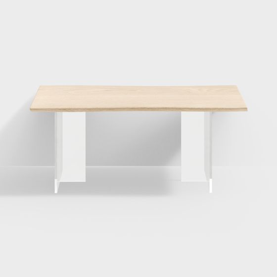 Minimalist Conference Table 3D model