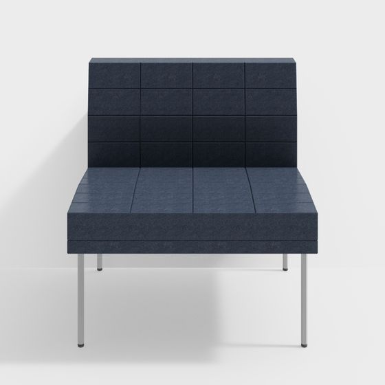 Componente de sillón de club sin brazos de Tuxedo Geiger-GGR