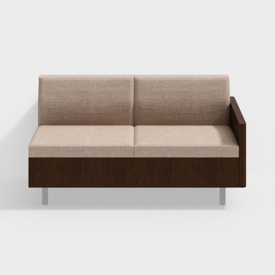 Urban Comfort 3D model Sofa for Modern Interiors