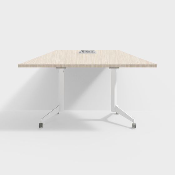 Modern Mobile Office Desk 3D model