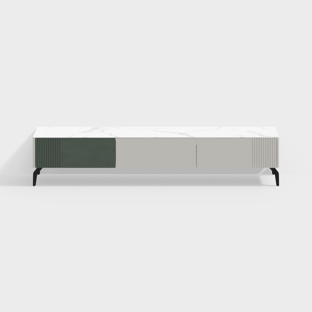 A6 Simple wind rock panel countertop TV cabinet D113