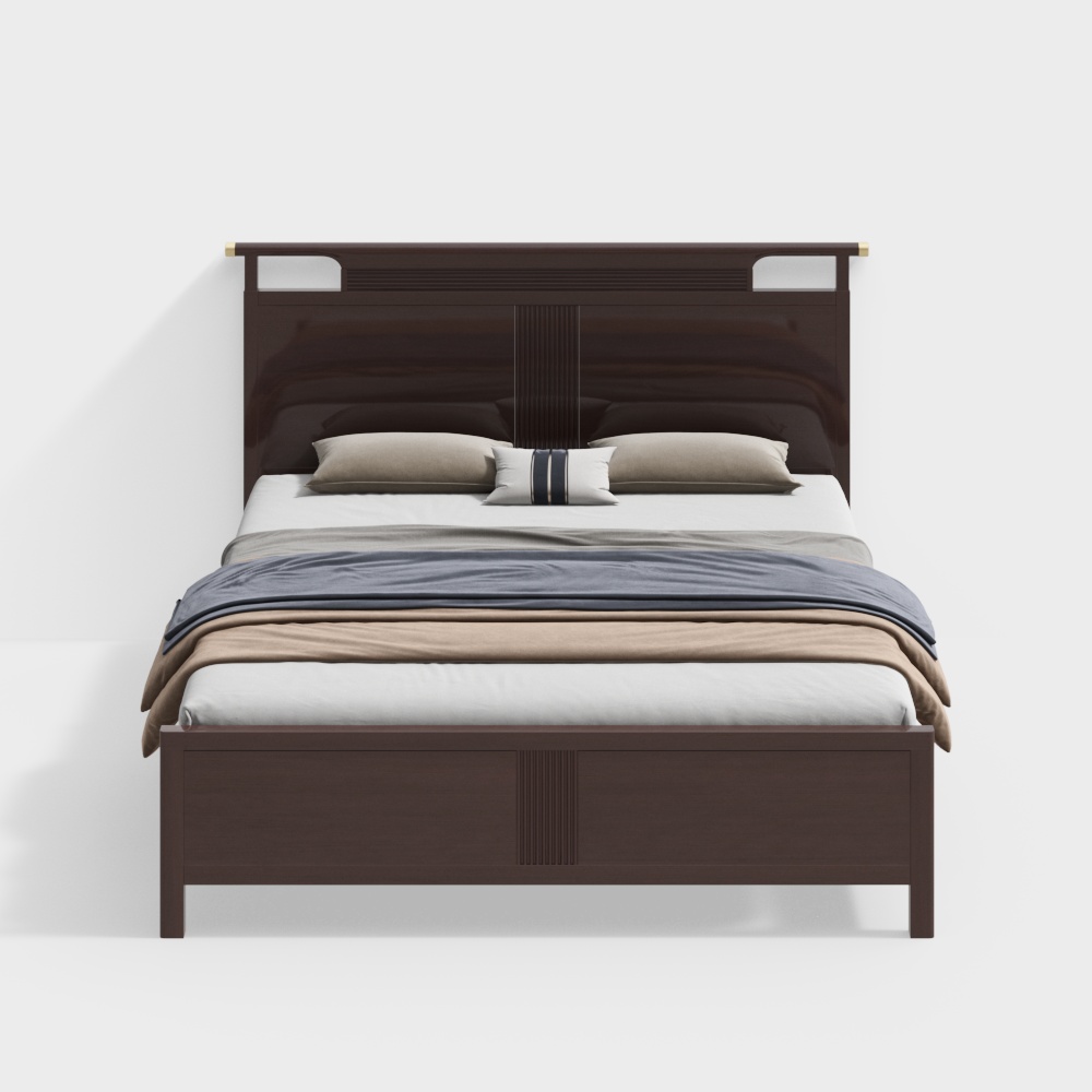 Nueva cama SM1205 de estilo chino