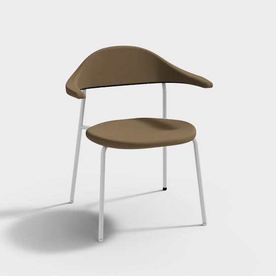 Stylish Lounge Chair 3D model for Creative Projects