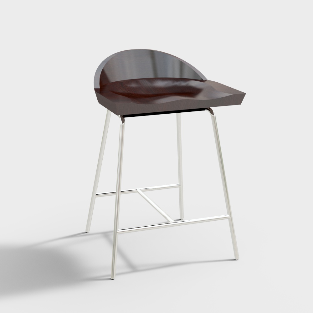 Низкие стулья с опорой BassamFellows