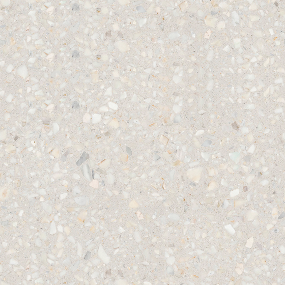 Earth Color White Terrazzo Material