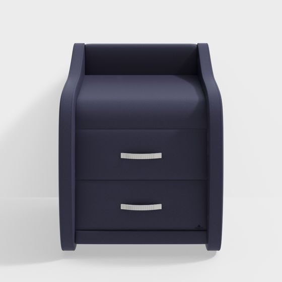 Elegant Minimalist Nightstand 3D model