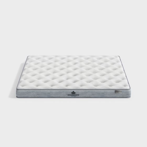 Elegant Low-Polygon 3D Mattress Model
