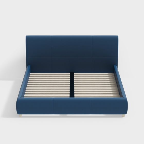 Urban Comfort Bed 3D model