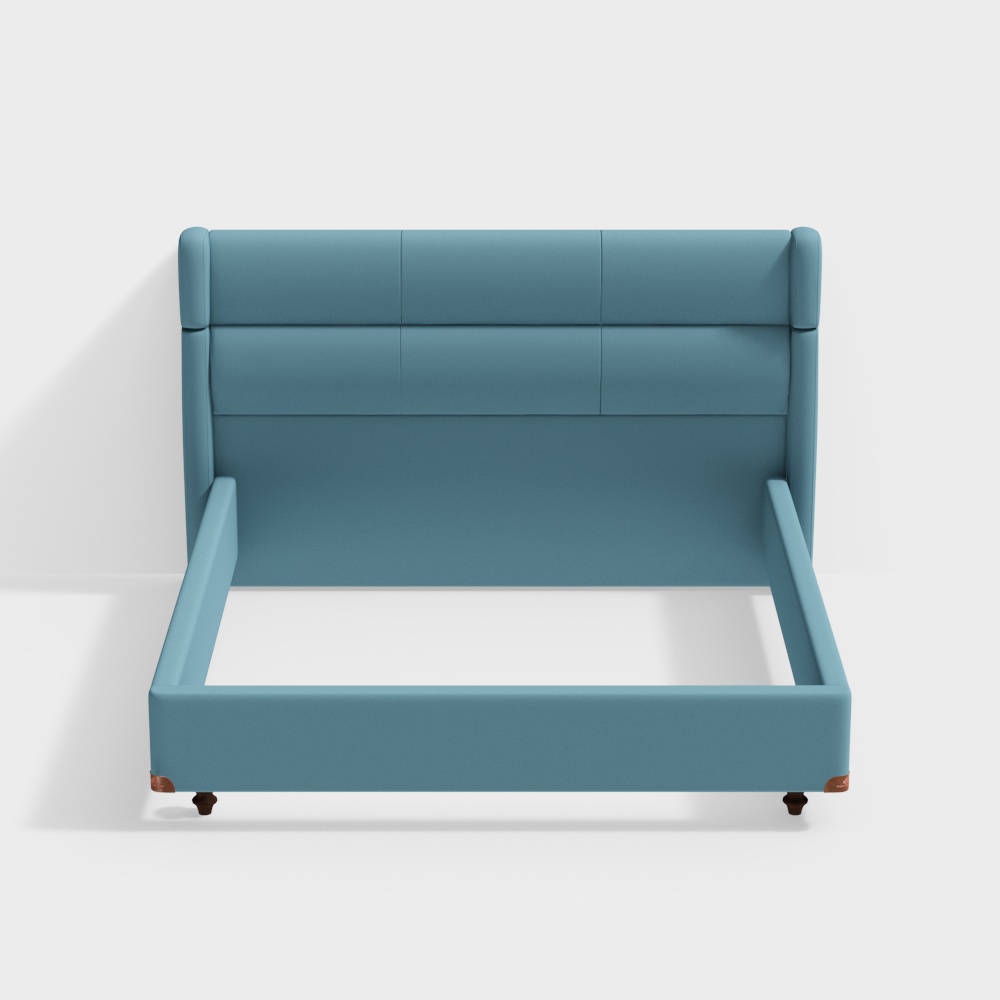 Bed frame _BV08-T Holy Snow - perimeter