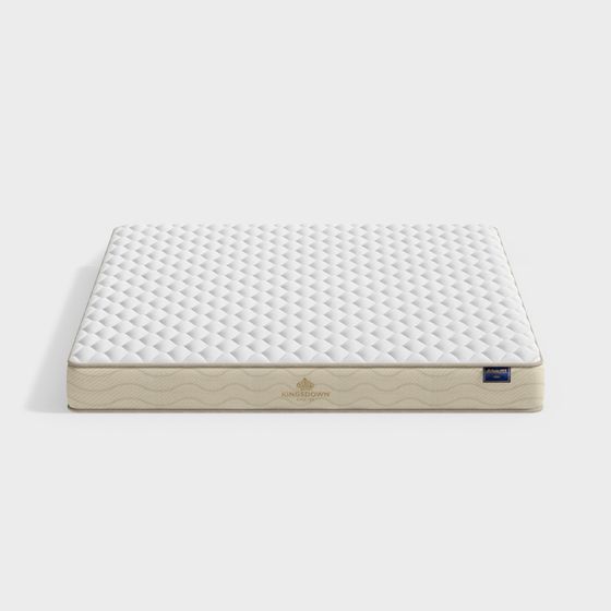 Elegant 3D Mattress Model for Modern Interiors