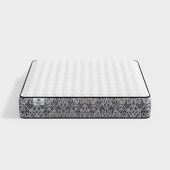 Unique Low-Poly 3D Mattress Model