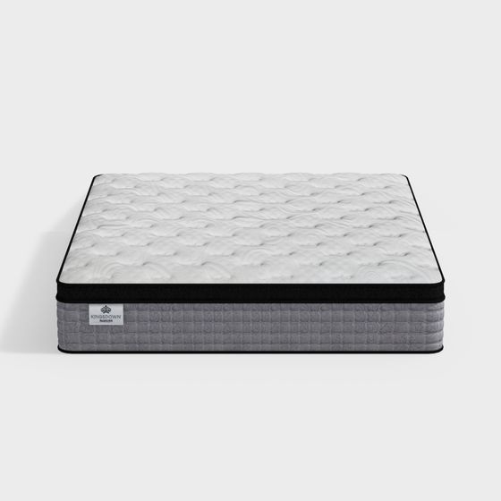 Elegant 3D Mattress Model for Modern Interiors