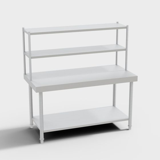 Urban Shelf 3D model in Minimalist Design