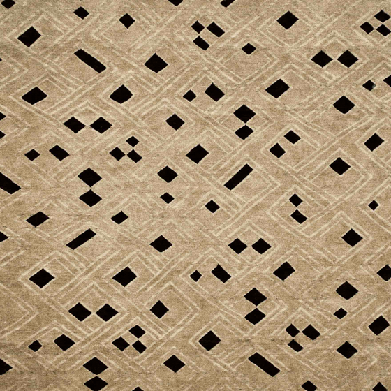 Black Soft Pile Carpet Material 3D Model