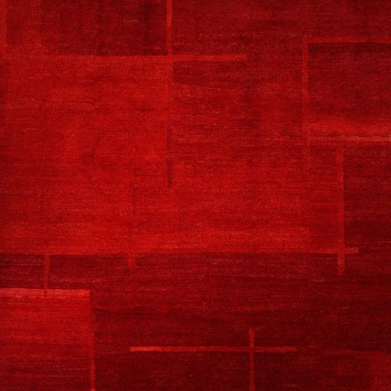 Short Pile Carpet Material 3D Model in Red
