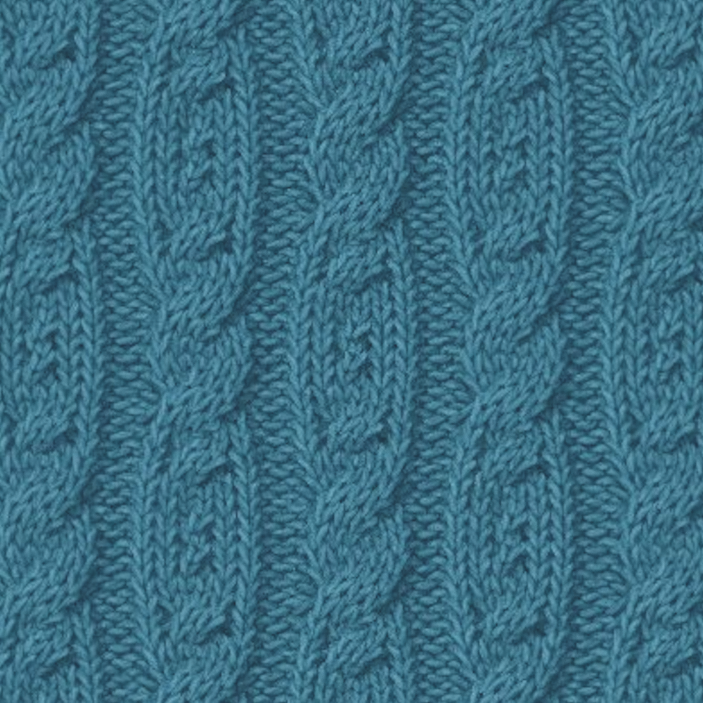 Knitted Green Wool Material 3D Model