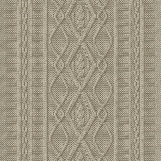 Knitted Wool Material 3D Model in Gray