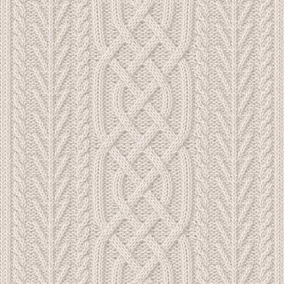 Knitted Wool Material 3D Model in Earth Color