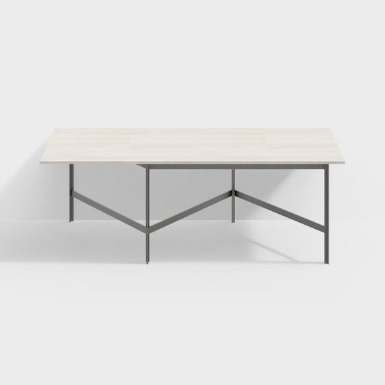 Urban Office Desk 3D model