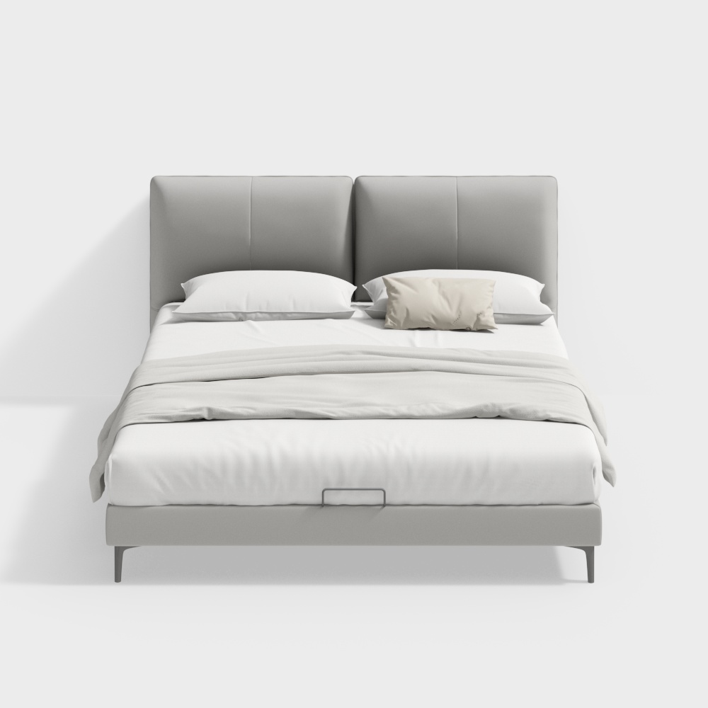 Cama doble de 1,8 metros de estilo moderno B2BSTJC2401