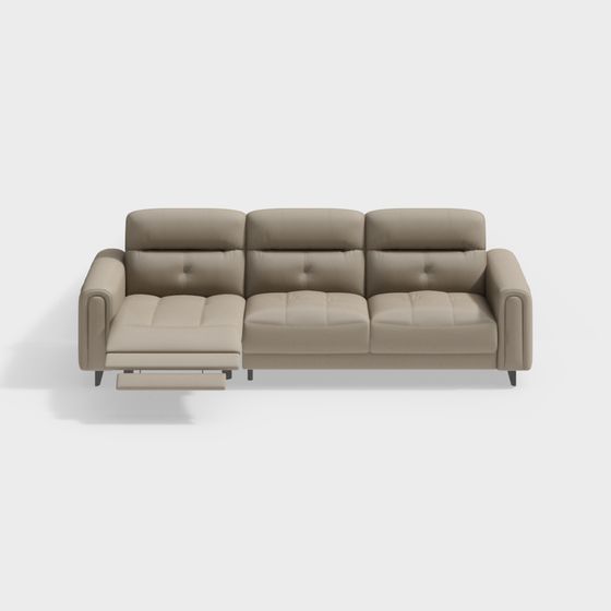 Urban Comfort Sofa 3D Model for Modern Interiors
