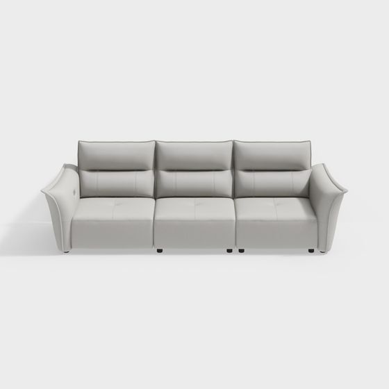 Urban Comfort 3D model Sofa for Modern Homes
