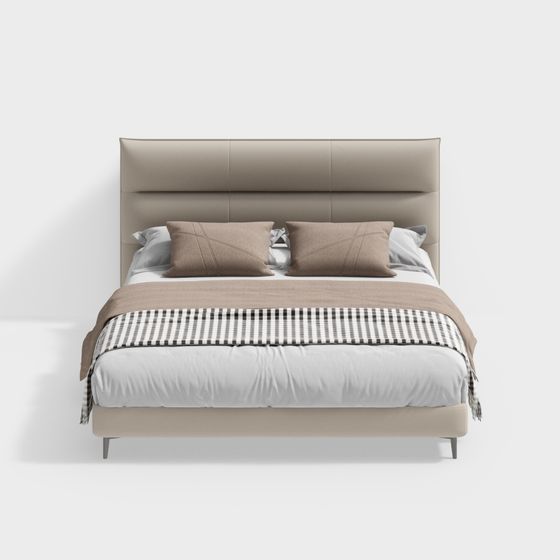 Urban Comfort 3D model Bed Design