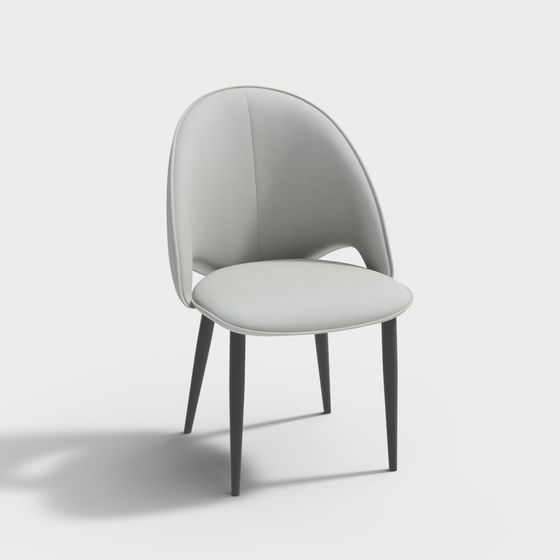 Sleek Elegant Chair 3D model