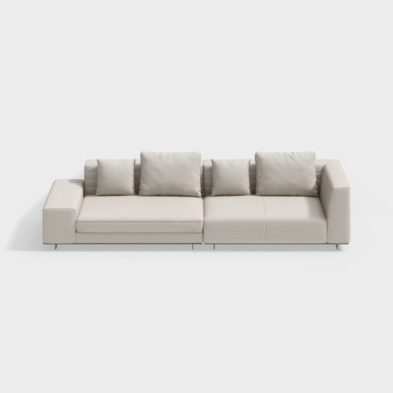 Sofa thẳng 3.2m kiểu hiện đại B4BSTJS2318